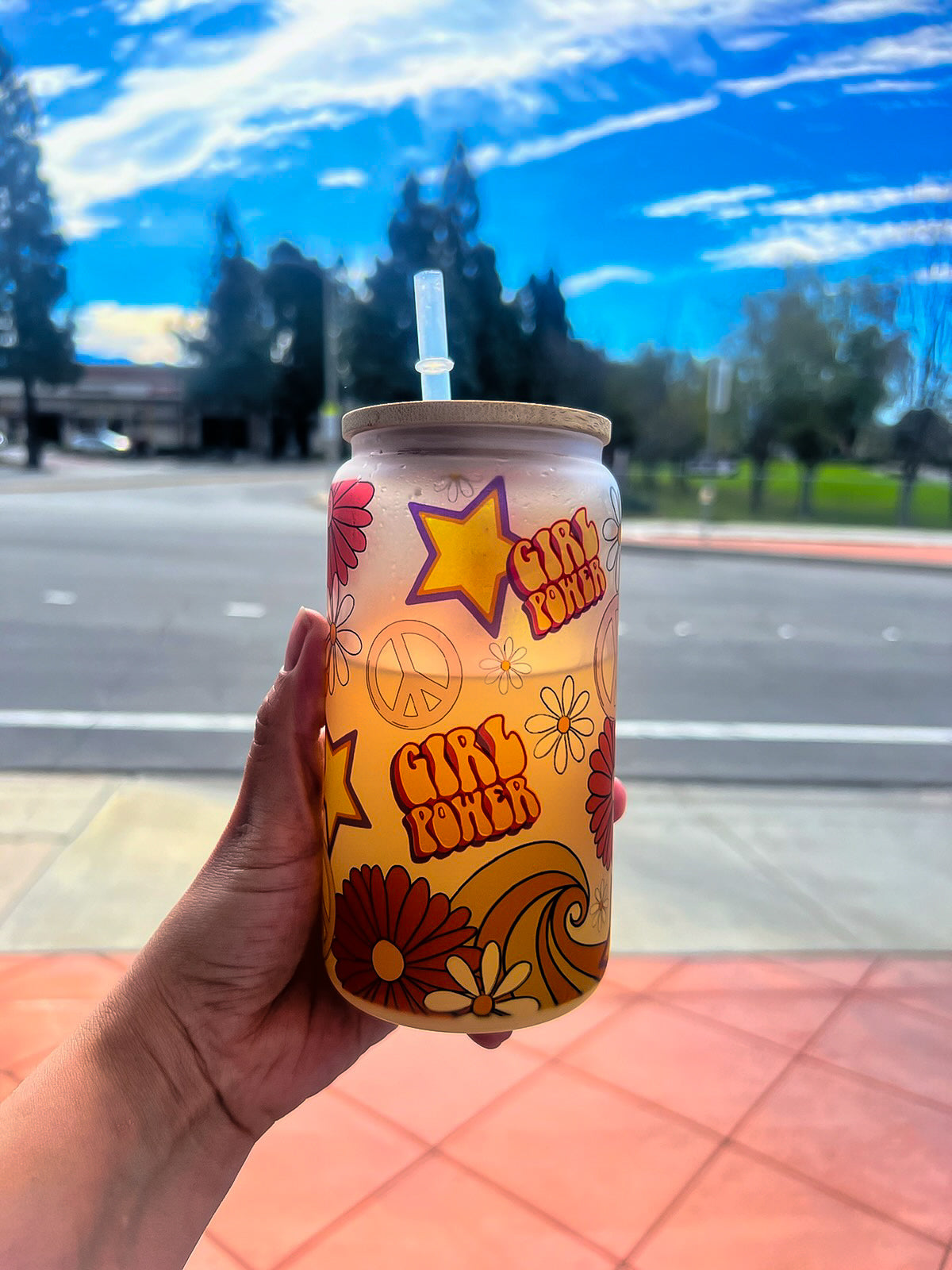 Custom Libbey Glass Can