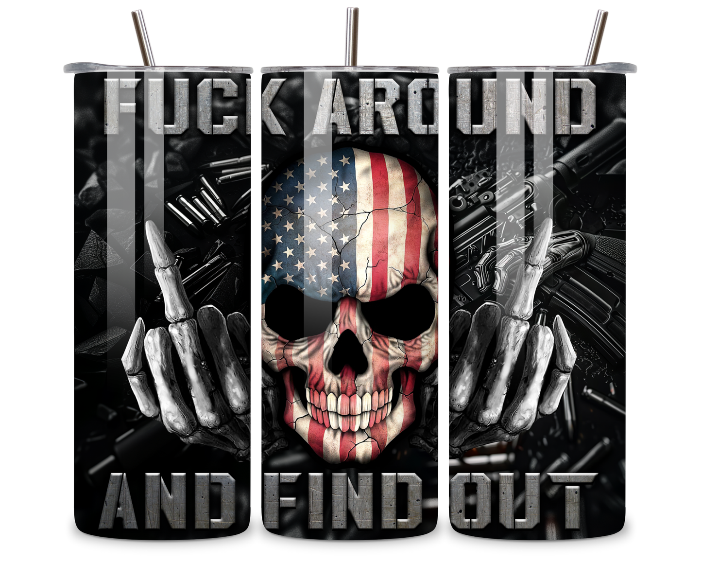 American Skull 20oz Tumbler