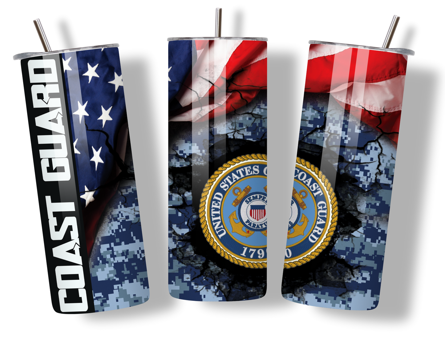 US Coast Guard 20oz Tumbler