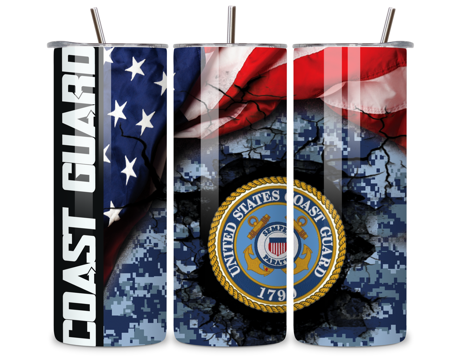 US Coast Guard 20oz Tumbler