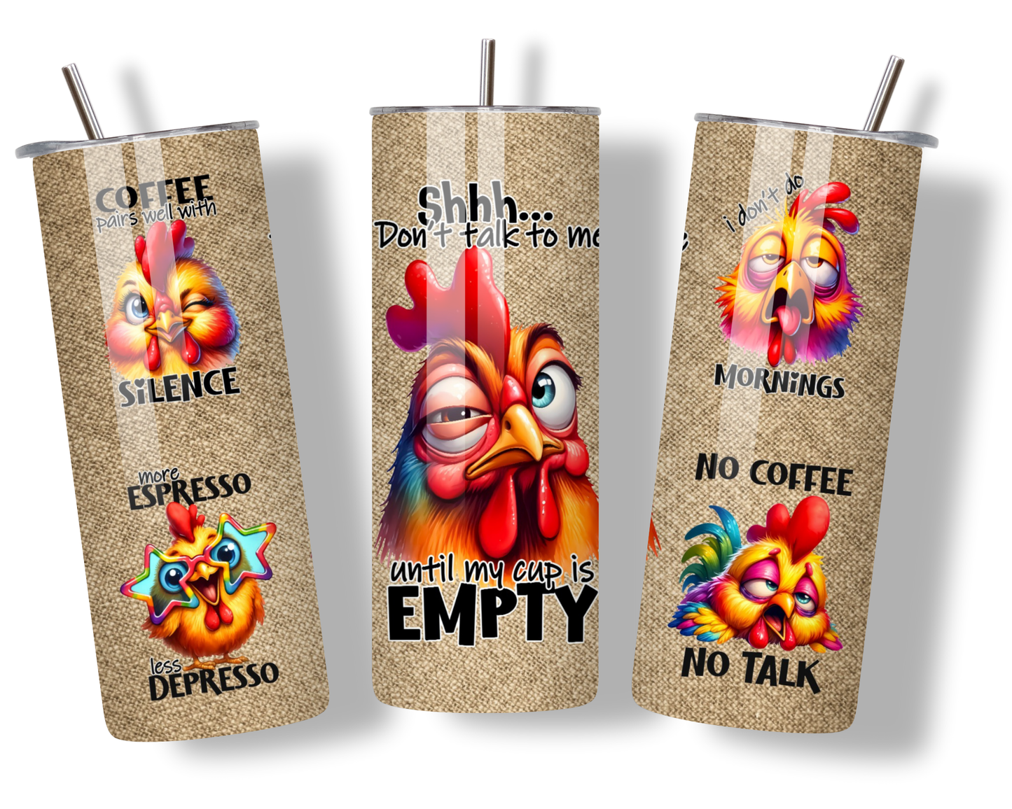 Coffee Chicken 20oz Tumbler