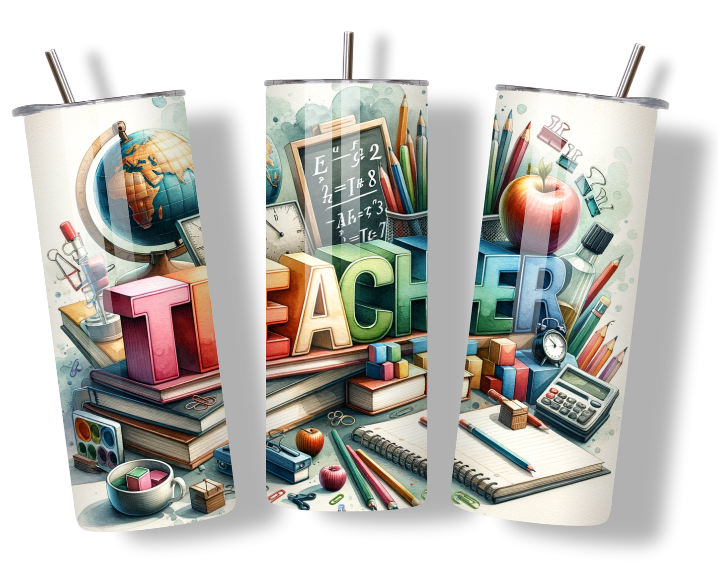 Colorful Teacher 20oz Tumbler