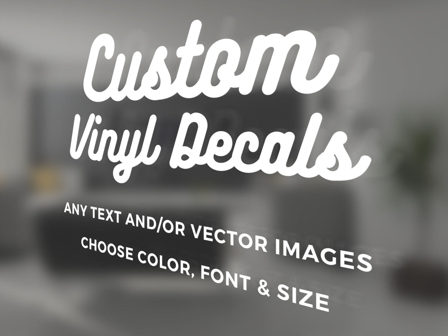 Vinyl Graphic Decals