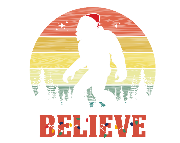 Squatch Believe Christmas